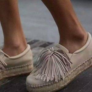 J/Slides Bronze Metallic Suede Raoul